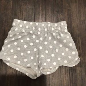 Girls grey comfy shorts